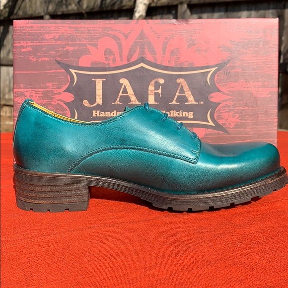 Jafa 5075 Teal Loafers Size 38 - Picture 2 of 10